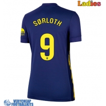 Atletico Madrid Alexander Sorloth #9 Replica Away Shirt Ladies 2025-26 Short Sleeve